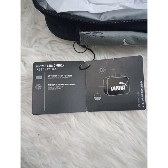 Puma 7.25” Gray-black-blue Prime Lunchbox Lot Of 3 - Picture 9 of 10